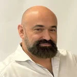Headshot of Prof. Pascal Berna, M.D. Thoracic and Cardiovascular Surgeon, Groupe Santé Victor Pauche; President, Groupe Santé Victor Pauche Scientific Committee; Former PUPH and Head of Thoracic Surgery, Amiens University Hospital. User of AEON surgical stapler.